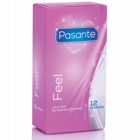 Pasante Feel Condoms 12 Pack - Loveangels