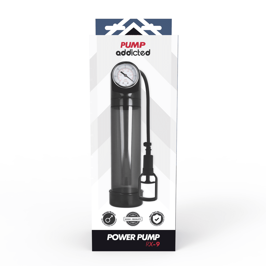 Pump Addicted Erection Pump RX9 - Loveangels