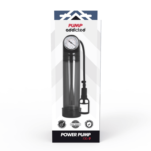 Pump Addicted Erection Pump RX9 - Loveangels