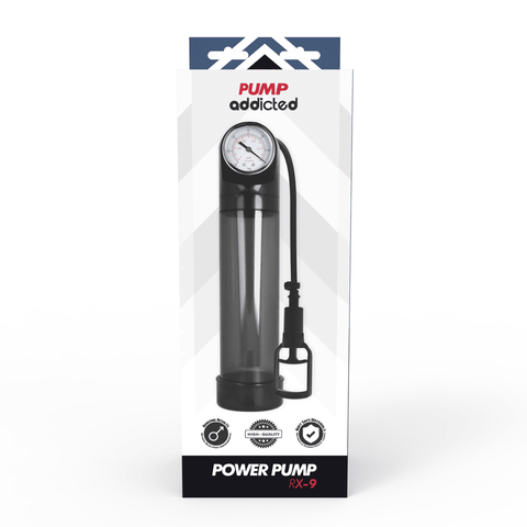Pump Addicted Erection Pump RX9 - Loveangels