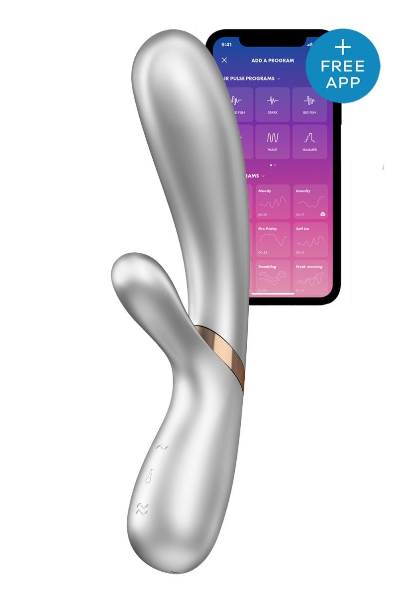 Satisfyer Hot Lover Heating Rabbit Vibrator - Loveangels