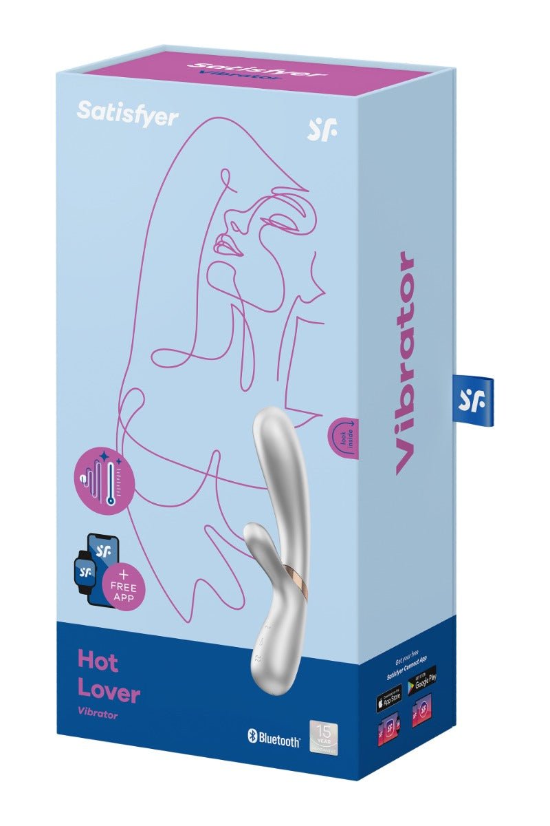 Satisfyer Hot Lover Heating Rabbit Vibrator - Loveangels