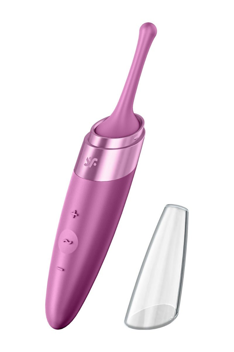 Satisfyer Twirling Delight Tip Vibrator With Case - Loveangels