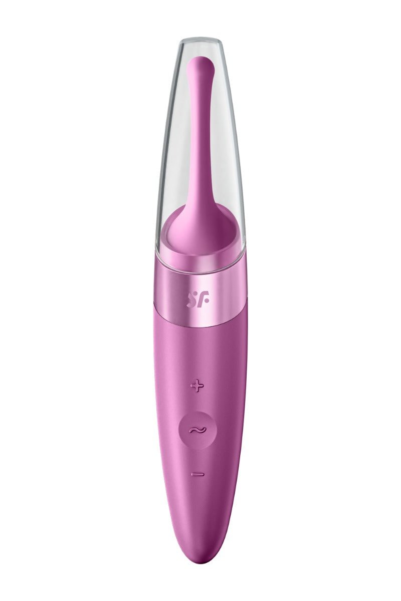 Satisfyer Twirling Delight Tip Vibrator With Case - Loveangels
