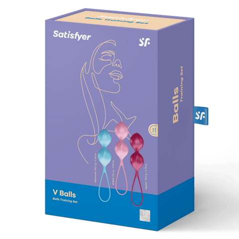 Satisfyer V Balls Kegel Balls Set Of 3 - Loveangels