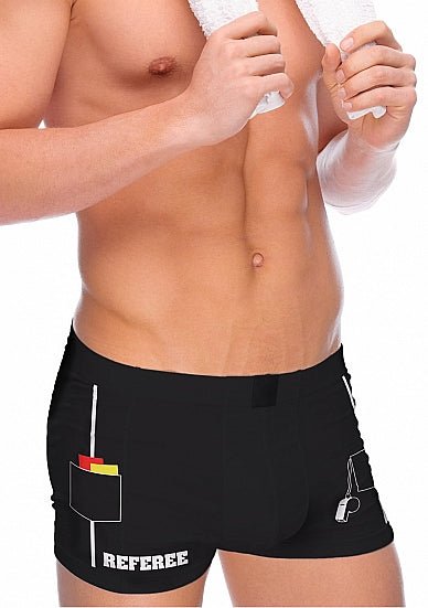 Shots Funny Boxers - Referee - One Size Fits All - Loveangels