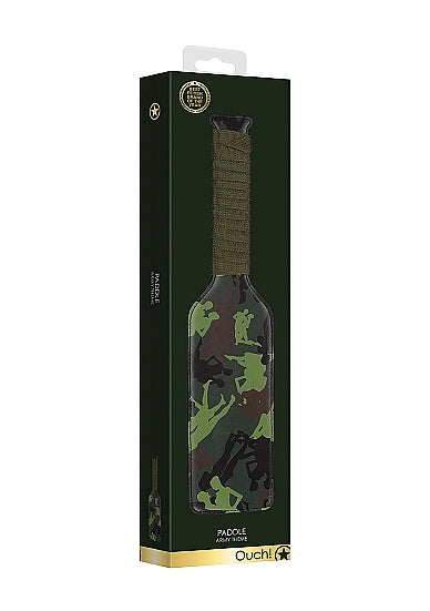 Army Theme Paddle - Green Camo