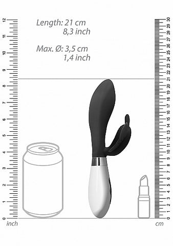 Alexios - Rechargeable Black Butterfly Vibrator