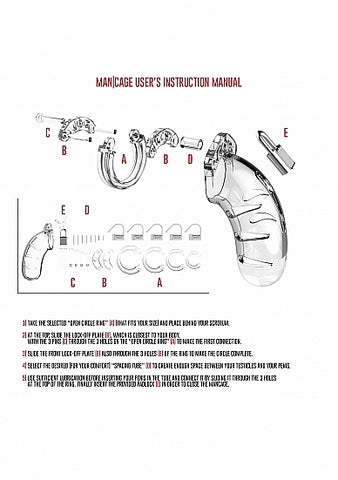 ManCage Model 06 Chastity Cage - 5.5
