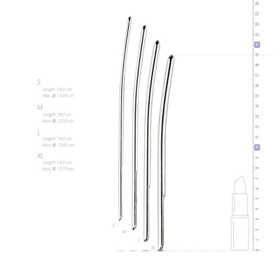 Sinner - 4pcs Stainless Steel Dilator Set - Loveangels