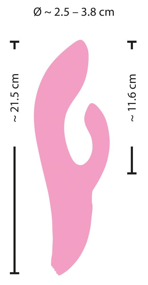 Sweet Smile Nodding Rabbit Vibrator - Loveangels