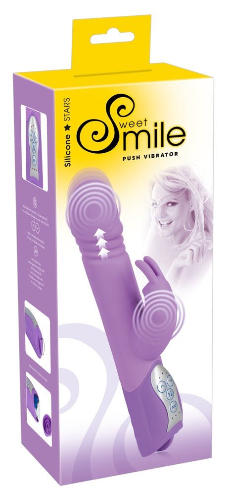 Sweet Smile Push Rabbit Vibrator - Loveangels