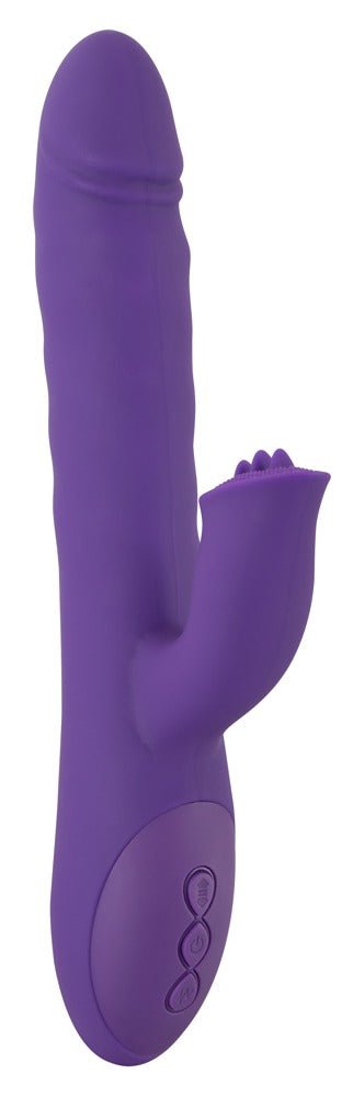 Sweet Smile Thrusting & Rotating Rabbit Vibrator - Loveangels