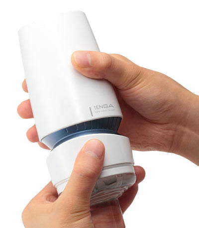 Tenga Aero Cobalt Ring Twist Masturbator - Loveangels