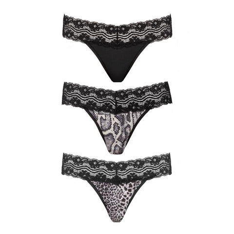 Underneath - Jane Thong Set of 3 - Loveangels