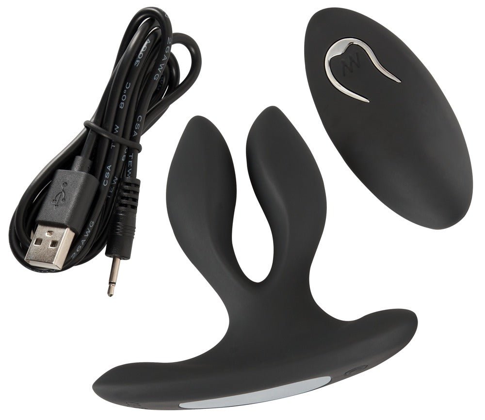 XouXou Vibrating Expander Butt Plug With Remote - Loveangels