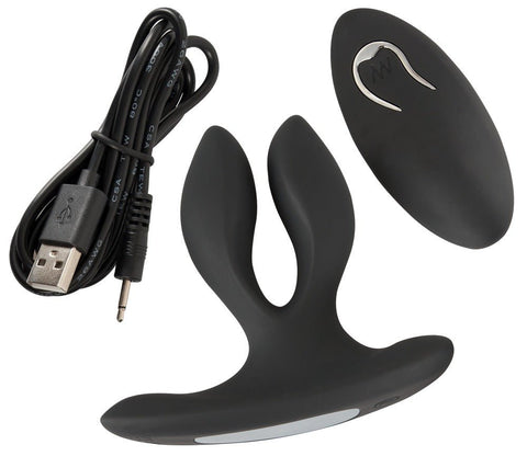 XouXou Vibrating Expander Butt Plug With Remote - Loveangels