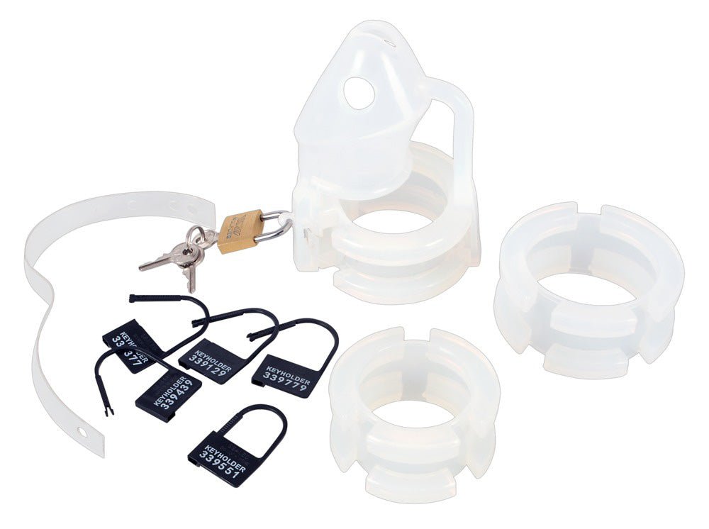 You2Toys Chastity Cock Cage Set 15 pcs - Loveangels