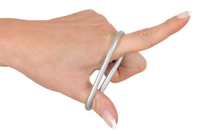 You2Toys Metallic Silicone Cock Ring 3pk - Loveangels