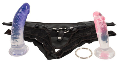 You2Toys Strap - On Kit For Playgirls With 2 Dildos - Loveangels